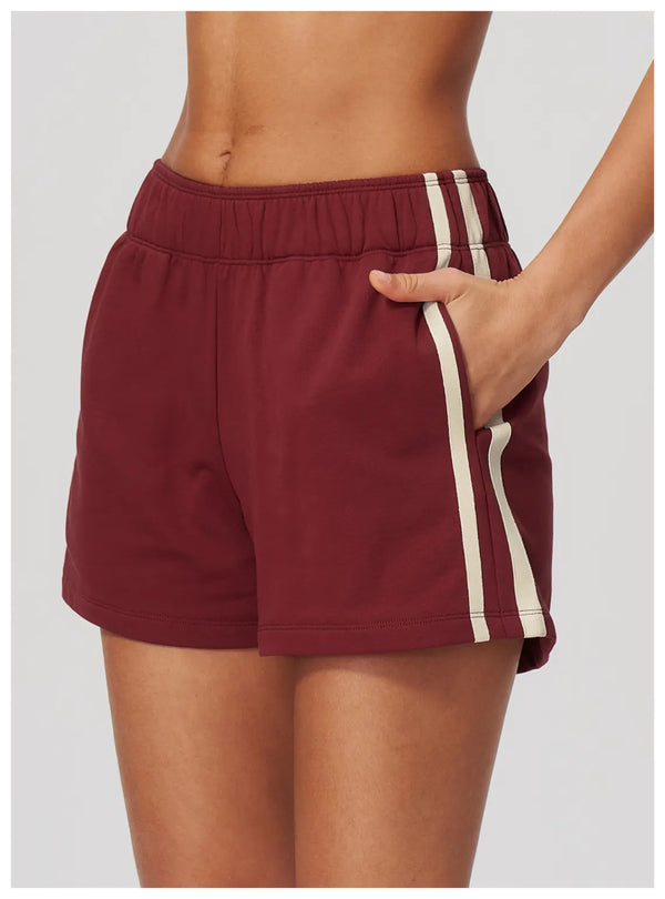 SPARK Women’s Color Block Thick Athletic Shorts | Low-Rise Slimming Workout & Casual Shorts ZC3005