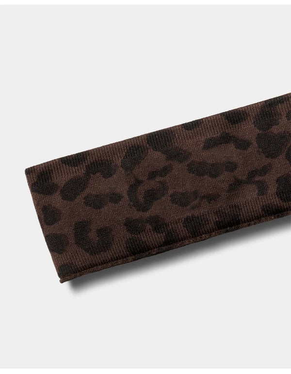 SPARK Seamless Leopard-print Yoga Fitness Headband RXW3006-2