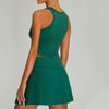 SPARK New Pleated Tennis Skirt Set For Women YJ0240