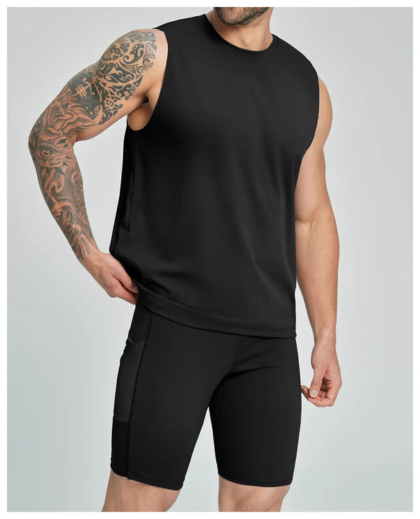 SPARK Men's Sleeveless Athletic Tank Top DD5086