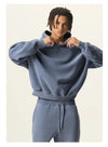 SPARK Unisex Washed-Style Plush-Lined Sweatshirt Set PL8305