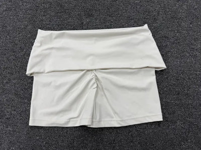SPARK Women’s Fold-Over Waist Invisible Scrunch Yoga Shorts TF8402
