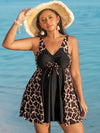 SPARK Plus Size Floral Printed Swimdress GM222060