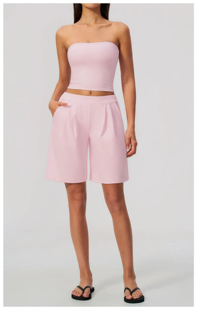 SPARK Fashion Women's Loose-fitting Quick-dry Yoga Shorts ZC8793