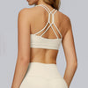 SPARK Cross Hollow Back Sports Bra for Running and Fitness ZC7011