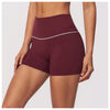 SPARK 2026 New Women's Color-Block High-Waisted Athletic Shorts ZC9615