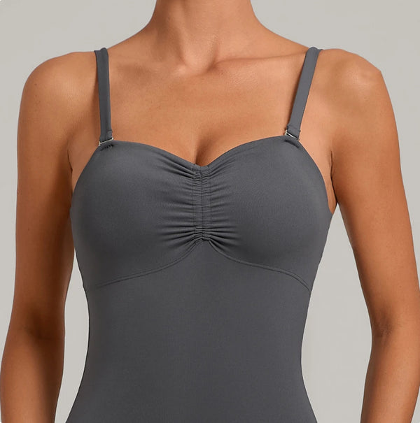 SPARK Women’s Versatile Yoga Jumpsuit with Side Pockets TF80663