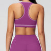 SPARK Contrast Color Brushed Yoga Bra ZC2036