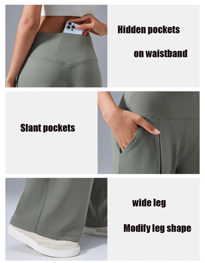 SPARK Versatile Wide Leg Pants DQ25101