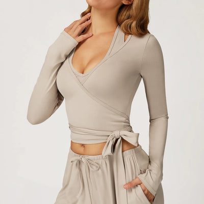 SPARK Personalized One-piece Yoga Long-sleeved ZC3058