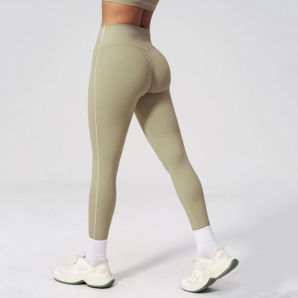 SPARK Contrast Color High Waist Yoga Leggings ZC2036