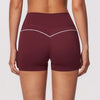 SPARK 2026 New Women's Color-Block High-Waisted Athletic Shorts ZC9615
