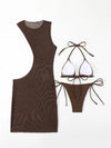 SPARK Mesh Swimwear Suit WSA052MJ