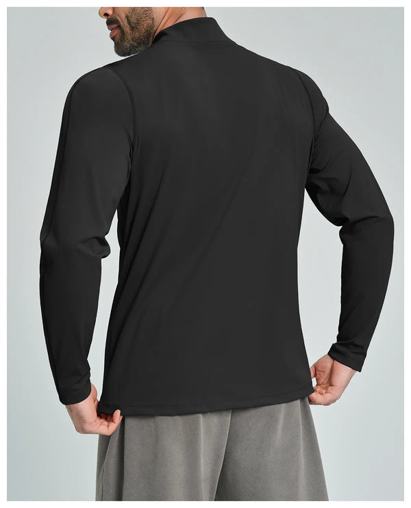 SPARK Men's Half-zip Workout Long Sleeve Top DD5086