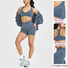 SPARK Seamless High Waist Hip Lift Yoga Cycling Shorts RX6017