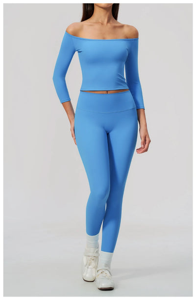 SPARK Women's Quick Dry Half-Sleeve Yoga Fitness Top ZC5529