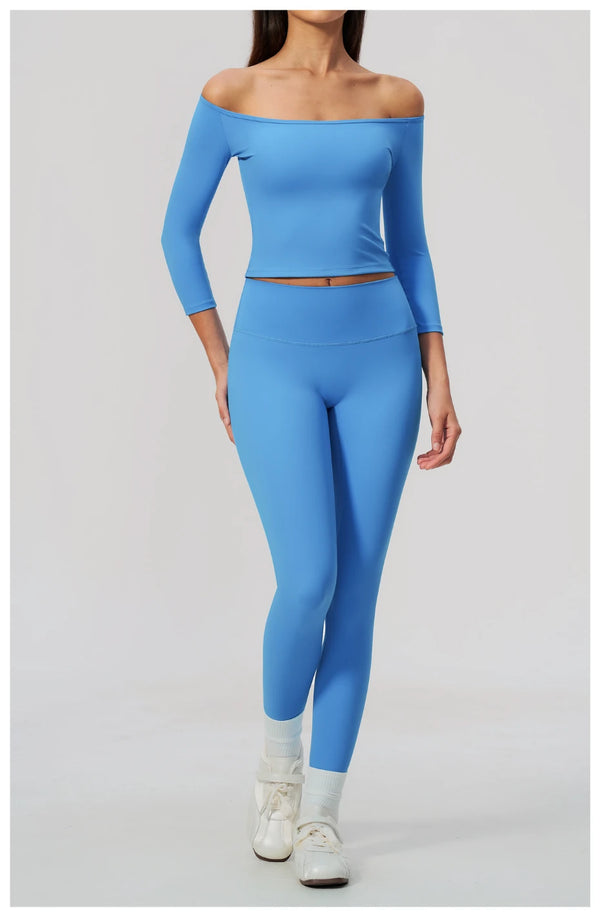 SPARK Women's Quick Dry Half-Sleeve Yoga Fitness Top ZC5529