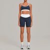 SPARK Women's Color-block Premium Activewear Yoga 2 Piece Set TF6211