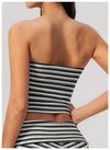 SPARK Women's New Striped Yoga Fitness Tube Top ZC4556