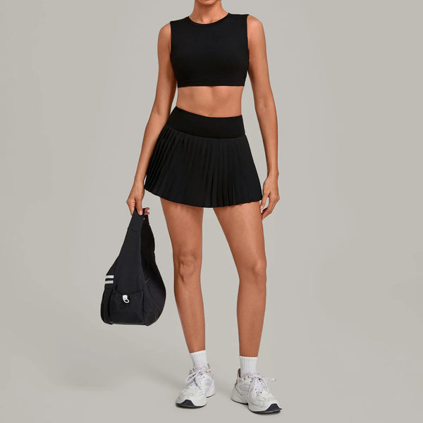 SPARK New High-Waisted Breathable Anti-Exposure Tennis Skirt TF8181
