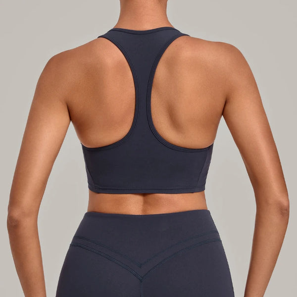 SPARK Women's Breathable Racerback Yoga Gym Bra QS5293