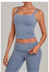 SPARK Women’s Square Neck Yoga Tank Tops TF6012