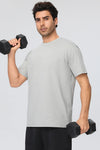 SPARK Men's Loose Fit Casual Sport Quick-drying T-shirt YEL61203