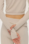 SPARK Women’s Cropped V-Neck Workout Jacket DS126067