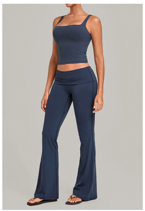 SPARK Women’s Square Neck Yoga Tank Tops TF6012