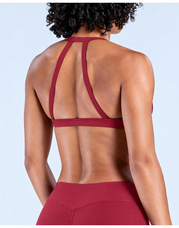 SPARK Women's Halter Neck Sports Bra HQ334