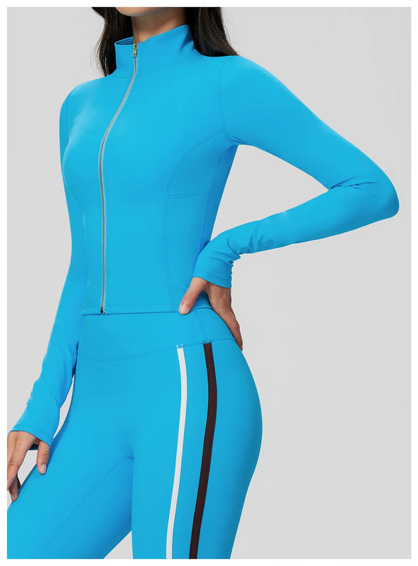 SPARK Women’s Waist-Cinching Long Sleeve Cycling Jacket ZC2578