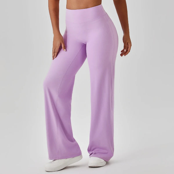 SPARK Women's Naked Feel Wide Leg Yoga Pants LQ2005