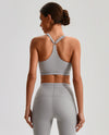 SPARK Women's High Impact Adjustable Back Closure Yoga Bra LQ2231