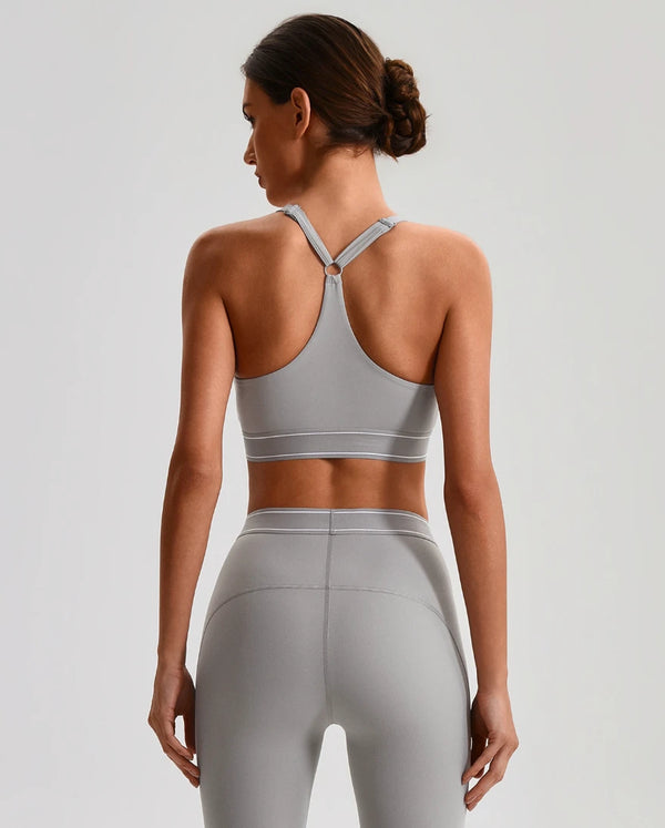 SPARK Women's High Impact Adjustable Back Closure Yoga Bra LQ2231