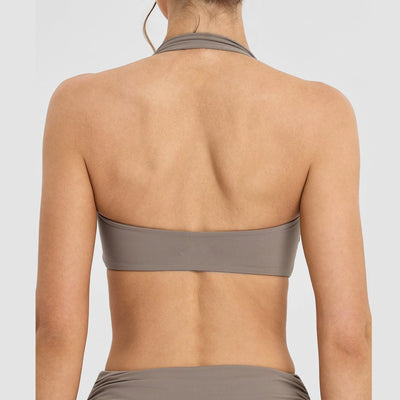SPARK Women's Ruched Yoga Sports Bra FNK26071