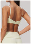 SPARK Women's V-Neck High-Stretch Yoga Fitness Bra ZC9599