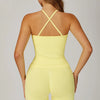 SPARK Seamless New Cross-strap Beautiful Back Yoga Vest ZC4513