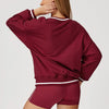 SPARK Autumn Contrast Color Leisure Windproof Sweatshirt ZC7028