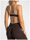 SPARK Seamless Leopard-print Yoga Fitness Bra RXW3006-2