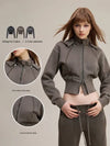 SPARK Retro Removable Hooded Jacket for Women TH25301