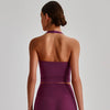 SPARK Women's Naked-Feel Halter Backless Yoga Tank Top LQ4150