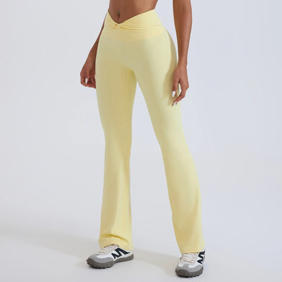 SPARK Twisted Pleated Waisted Wide Leg for Women CY5764