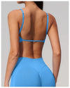 SPARK Seamless Ribbed 3-Way Convertible Yoga Sports Bra ZC3597