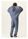 SPARK Unisex Washed-Style Plush-Lined Sweatshirt Set PL8305