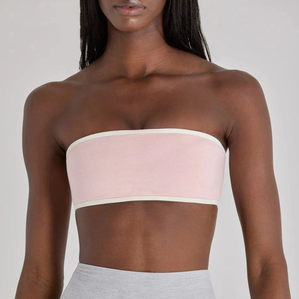 SPARK Women's Color-block Yoga Tube Top FNK26034