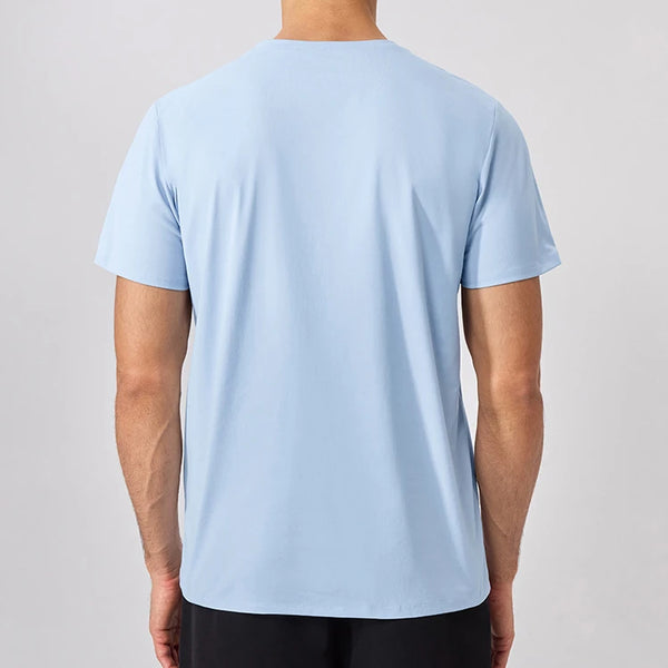 SPARK Men's Summer Athletic T-Shirt with Pocket YEL51241