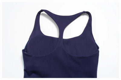 SPARK Color Block Yoga Quick Dry Tank Top ZC2567
