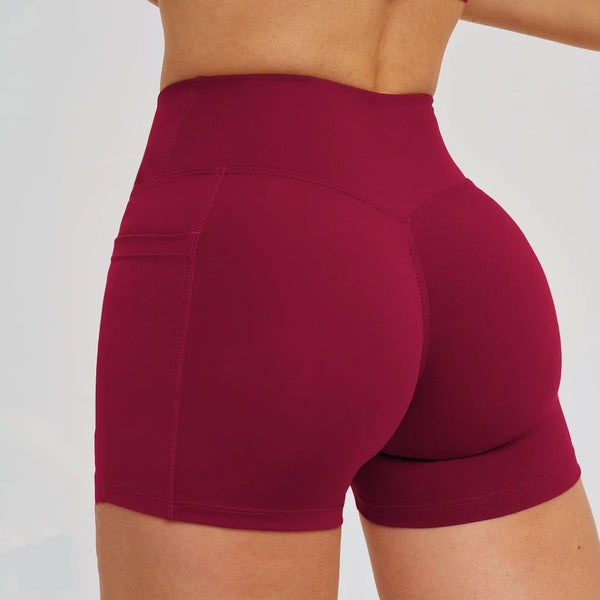 SPARK Cross High Waist Shorts for Women ZC2030