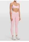 SPARK Contrast Color Crossover High Waist Sports Yoga Pants RX6008