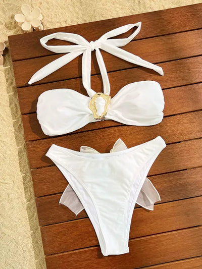 SPARK Adjustable Halter Triangle Swimsuit CHUSG192RX